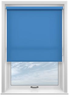 Trapani, Cerulean - Twist&Fit Roller Blind